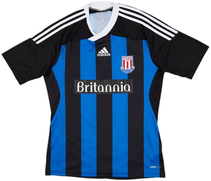 2011-12 Stoke City Away Shirt Delap #24 - 7/10 - (S)