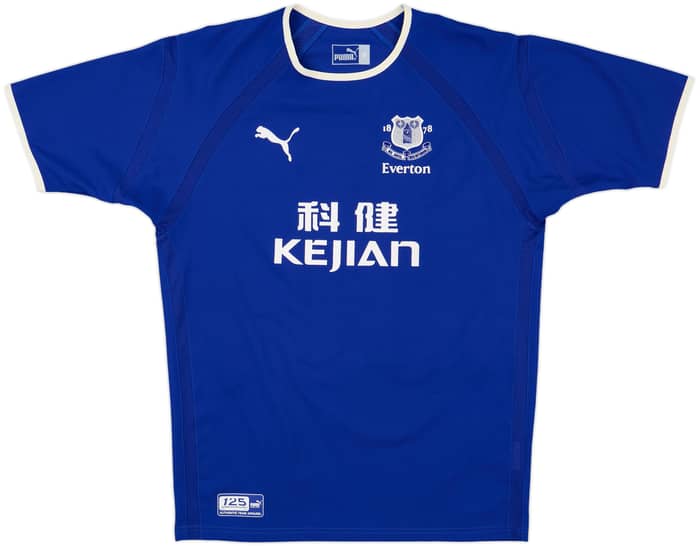 2003-04 Everton Home Shirt Rooney #18 - 9/10 - (S)