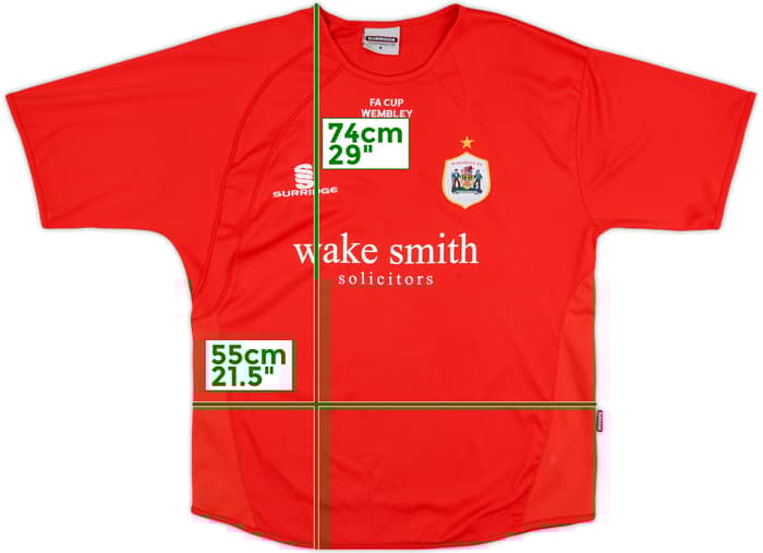 2007-08 Barnsley FA Cup Semi Final Home Shirt - 8/10 - (M)