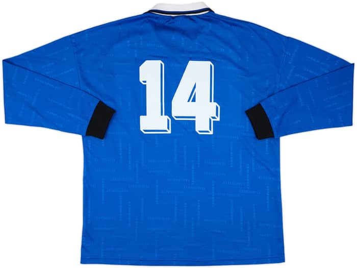 1998-00 FA Cup AXA Roadshow Match Issue L/S Shirt #14