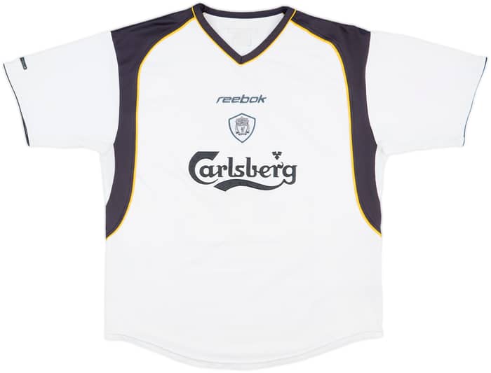 2001-03 Liverpool Away Shirt Gerrard #17 - 6/10 - (L)