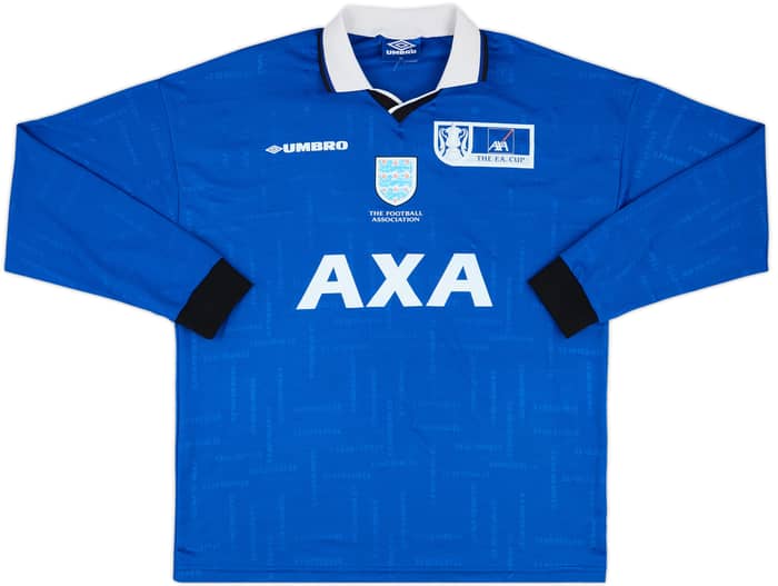 1998-00 FA Cup AXA Roadshow Match Issue L/S Shirt #5