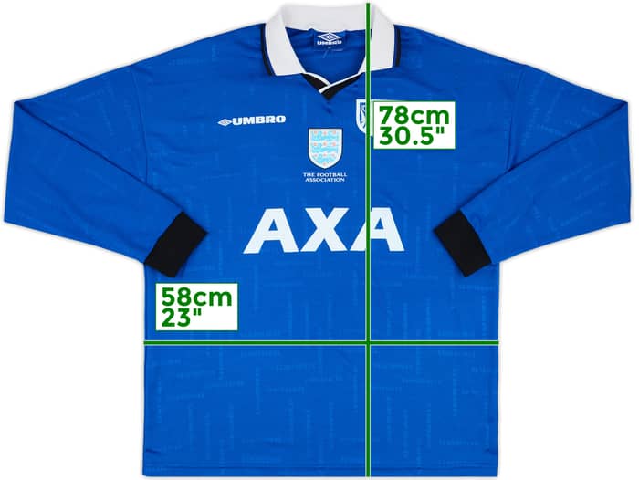1998-00 FA Cup AXA Roadshow Match Issue L/S Shirt #5