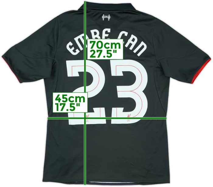 2015-16 Liverpool Third Shirt Emre Can #23 - 7/10 - (S)