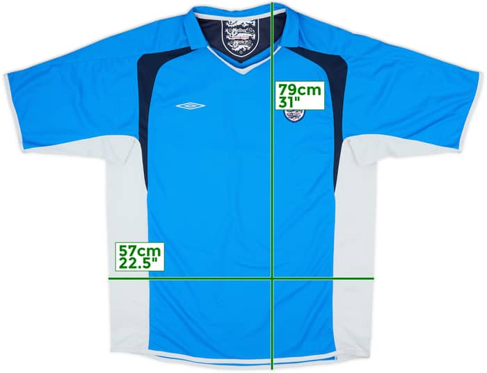 2004-06 England Umbro Training Shirt - 5/10 - (XL)