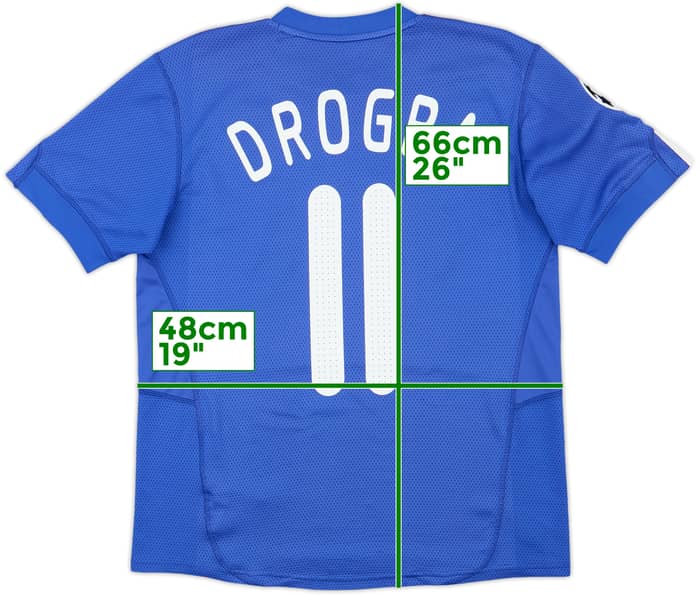 2009-10 Chelsea Home Shirt Drogba #11 - 8/10 - (XL.Boys)