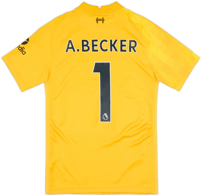 2021-22 Liverpool GK Shirt A.Becker #1 - 10/10 - (XS)
