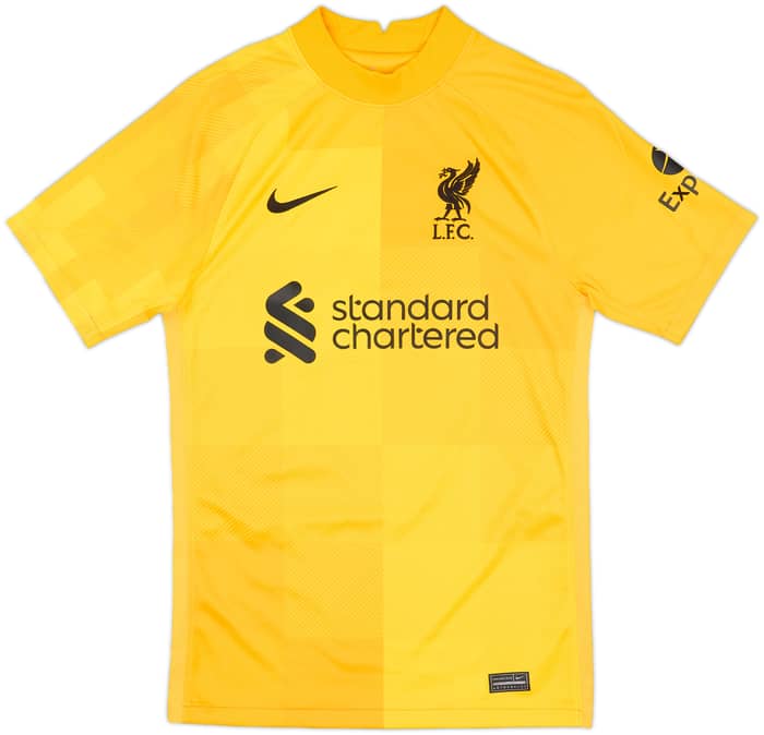 2021-22 Liverpool GK Shirt A.Becker #1 - 10/10 - (XS)