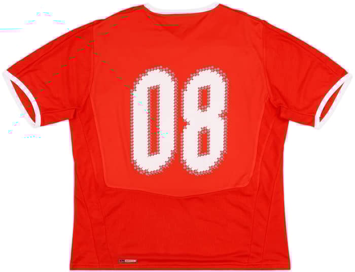 2008-10 Switzerland Player Issue Home Shirt #08 - 8/10 - (L)