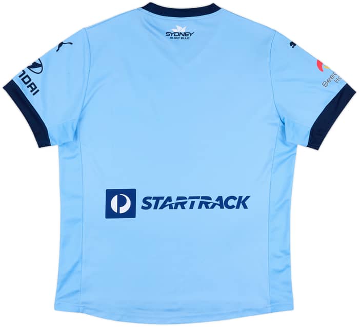 2015-16 Sydney FC Home Shirt - 7/10 - (XL)