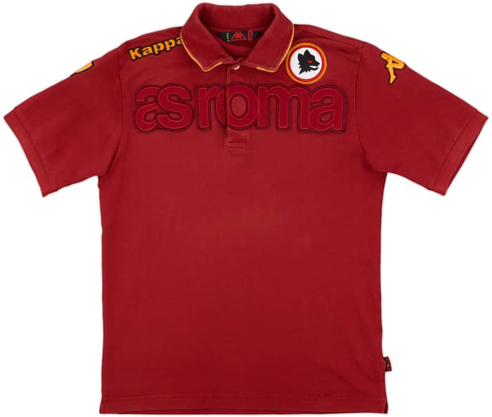 2009-10 Roma Kappa Polo Shirt - 7/10 - (M)