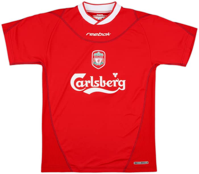 2002-04 Liverpool Home Shirt Diouf #9 - 8/10 - (Y)