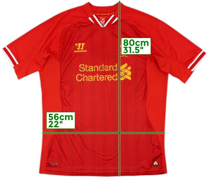2013-14 Liverpool Home Shirt - 5/10 - (XL)