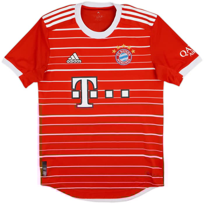 2022-23 Bayern Munich Authentic Home Shirt Mane #17 - 7/10 - (S)