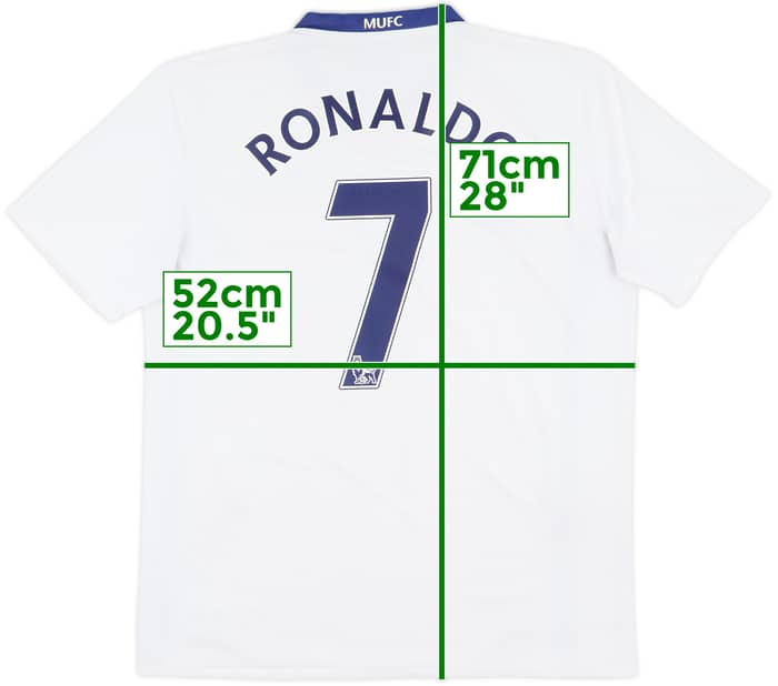 2008-10 Manchester United Away Shirt Ronaldo #7 - 6/10 - (M)