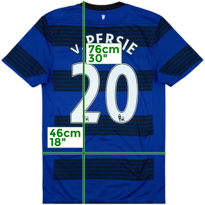 2011-13 Manchester United Away Shirt V.Persie #20 - 10/10 - (M)
