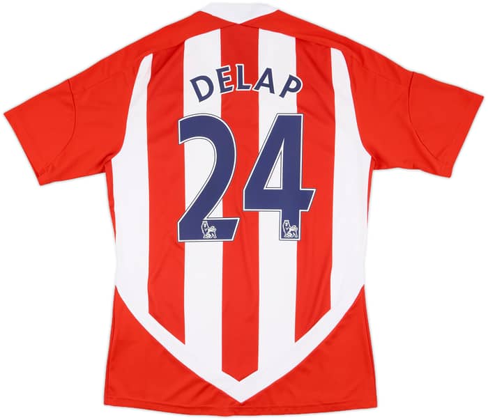 2011-12 Stoke City Home Shirt Delap #24 - 8/10 - (S)