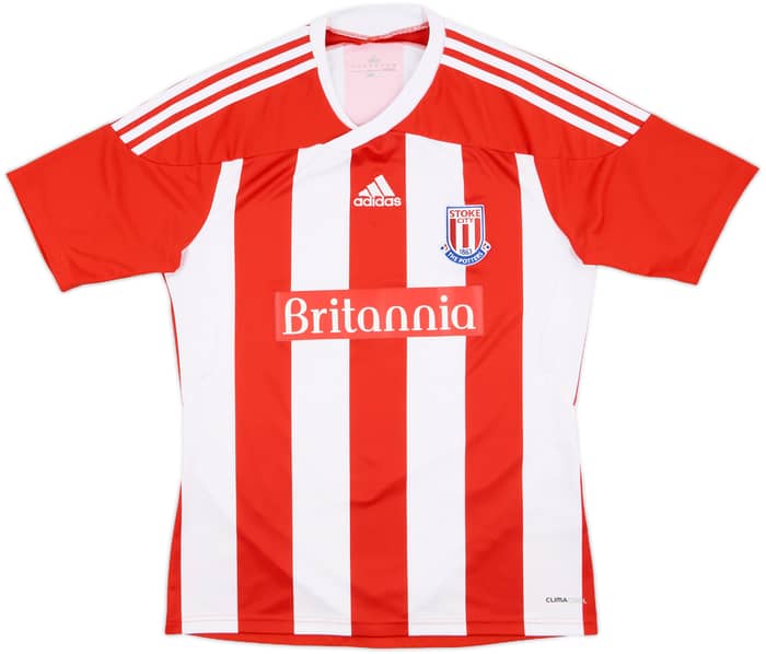 2011-12 Stoke City Home Shirt Delap #24 - 8/10 - (S)