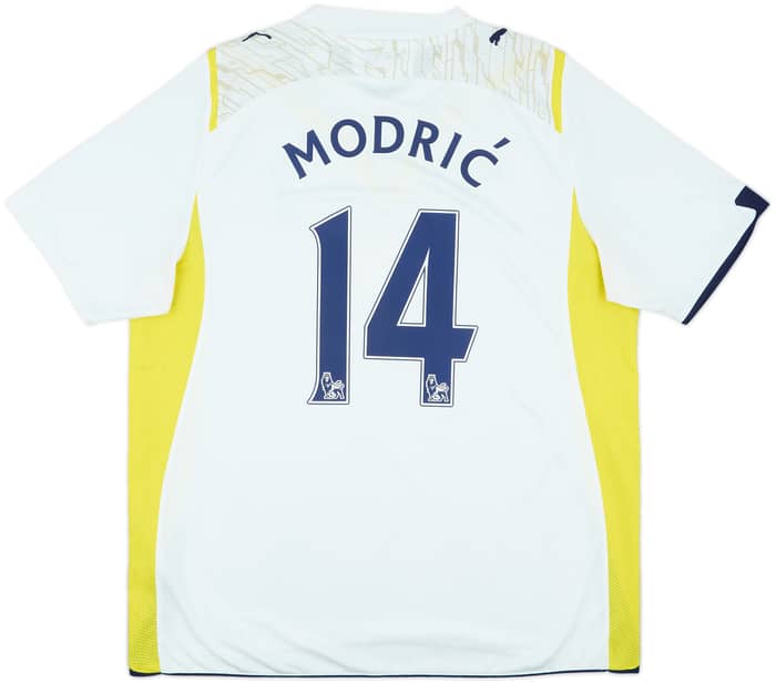 2009-10 Tottenham Home Shirt Modric #14 - 7/10 - (XL)