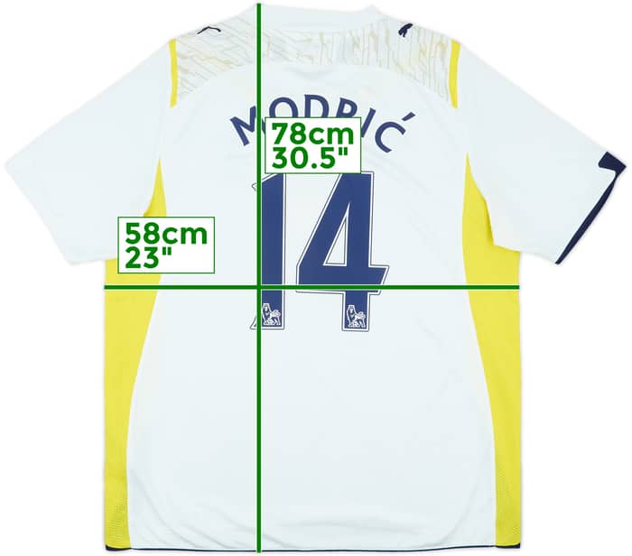 2009-10 Tottenham Home Shirt Modric #14 - 7/10 - (XL)