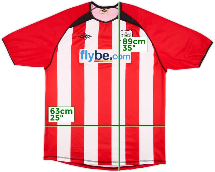 2005-06 Exeter City Home Shirt - 8/10 - (XL)