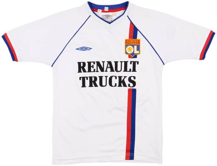 2003-04 Lyon Home Shirt - 5/10 - (XL.Boys)