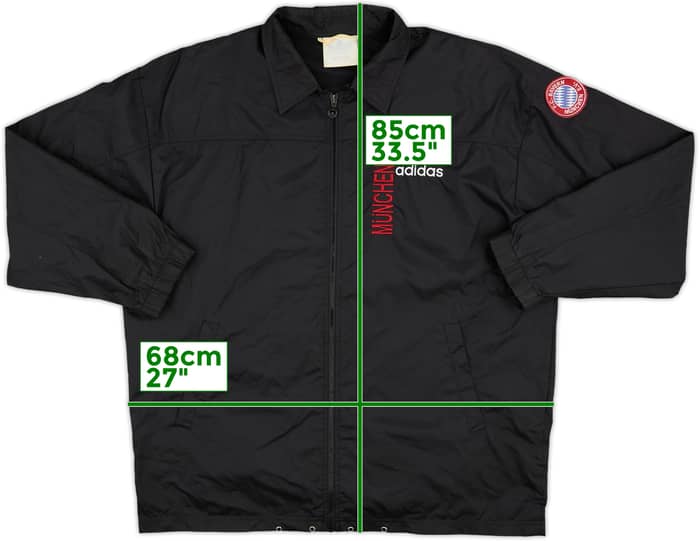 1993-95 Bayern Munich adidas Track Jacket - 8/10 - (L)