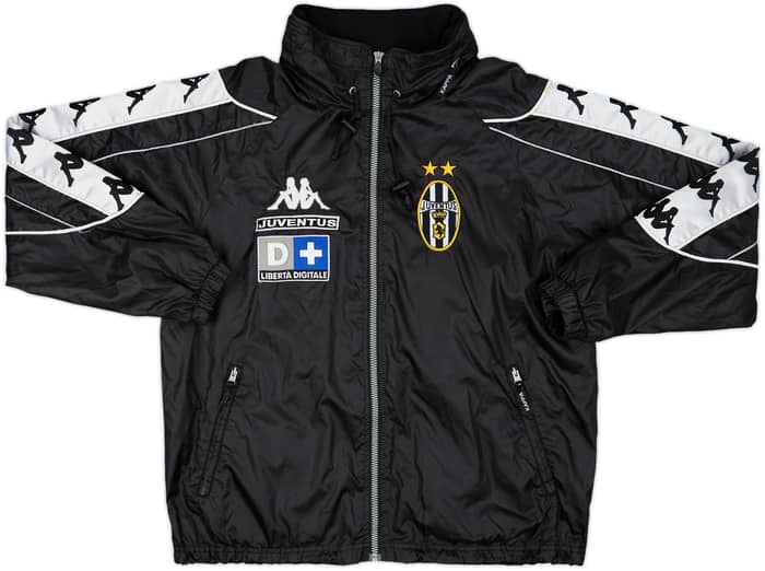 1999-00 Juventus Kappa Hooded Rain Jacket - 6/10 - (S)