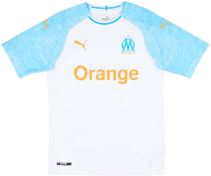 2018-19 Olympique Marseille Home Shirt Balotelli #9 - 10/10 - (S)