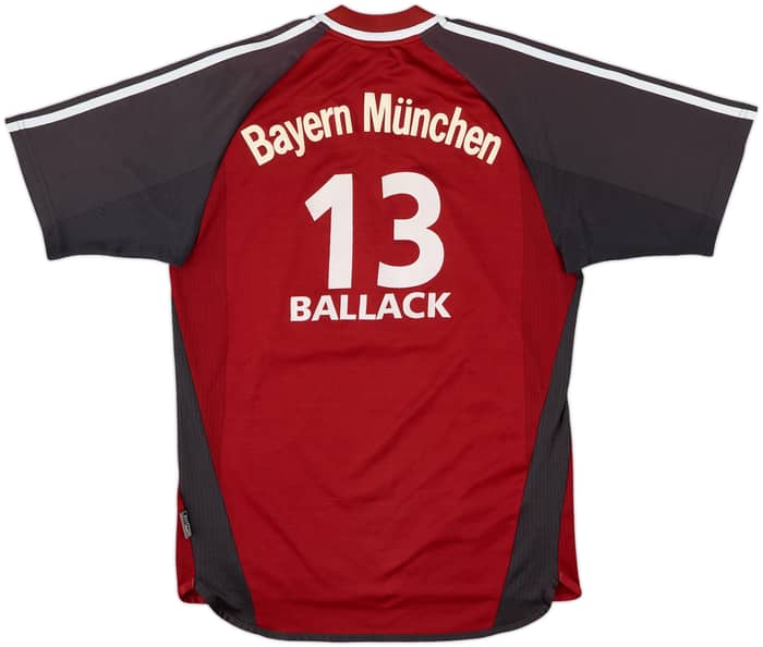 2001-02 Bayern Munich Home Shirt Ballack #13 - 7/10 - (S)