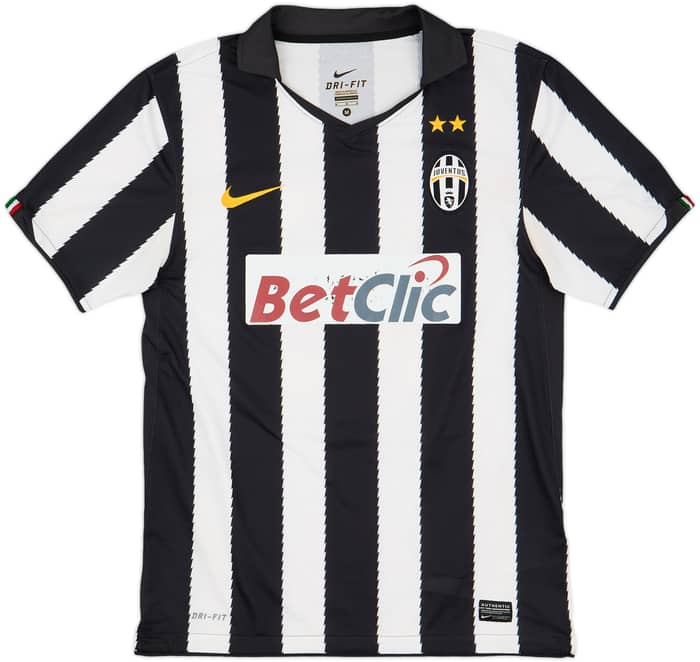 2011-12 Juventus Home Shirt Del Piero #10 - 7/10 - (M)