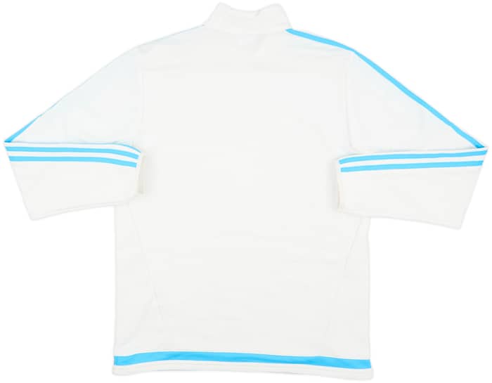 2015-16 Olympique Marseille adidas 1/4 Zip Drill Top - 8/10 - (M)