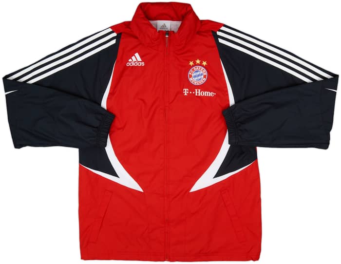2007-08 Bayern Munich adidas Hooded Rain Jacket - 6/10 - (S/M)