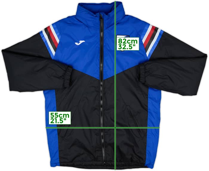 2017-18 Sampdoria Joma Padded Bench Coat - 8/10 - (S)