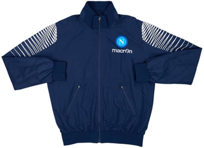 2014-15 Napoli Macron Track Jacket - 8/10 - (M)