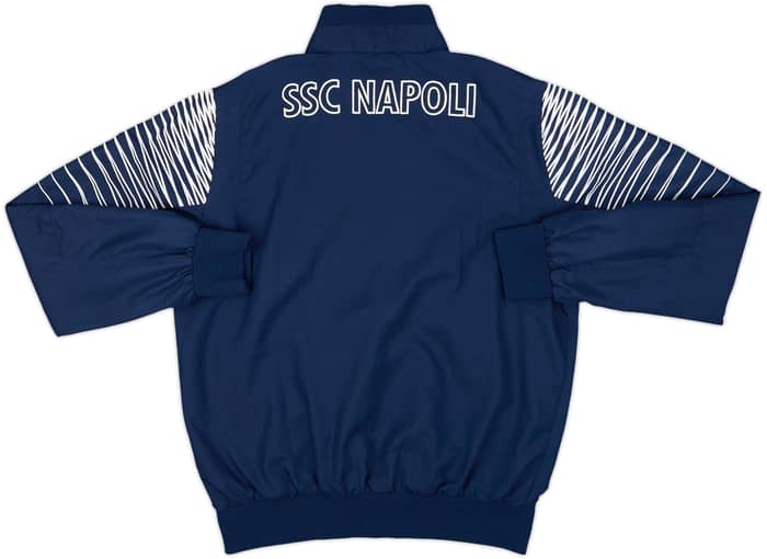 2014-15 Napoli Macron Track Jacket - 8/10 - (M)