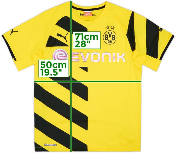 2014-15 Borussia Dortmund Home Shirt - 5/10 - (M)