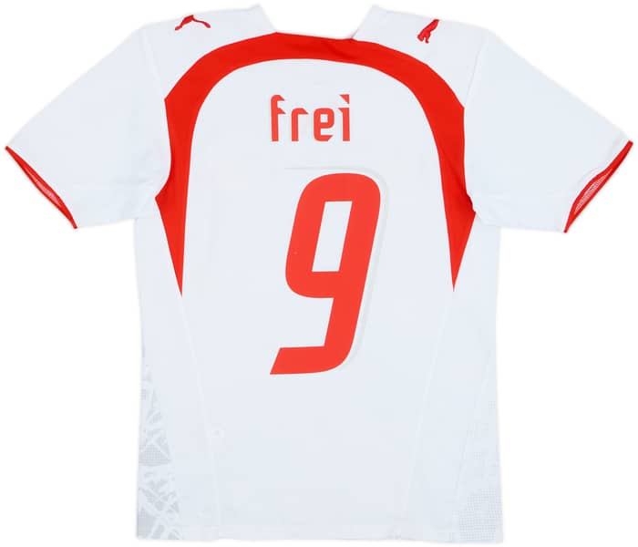 2006-08 Switzerland Signed Away Shirt Frei #9 - 9/10 - (XS)