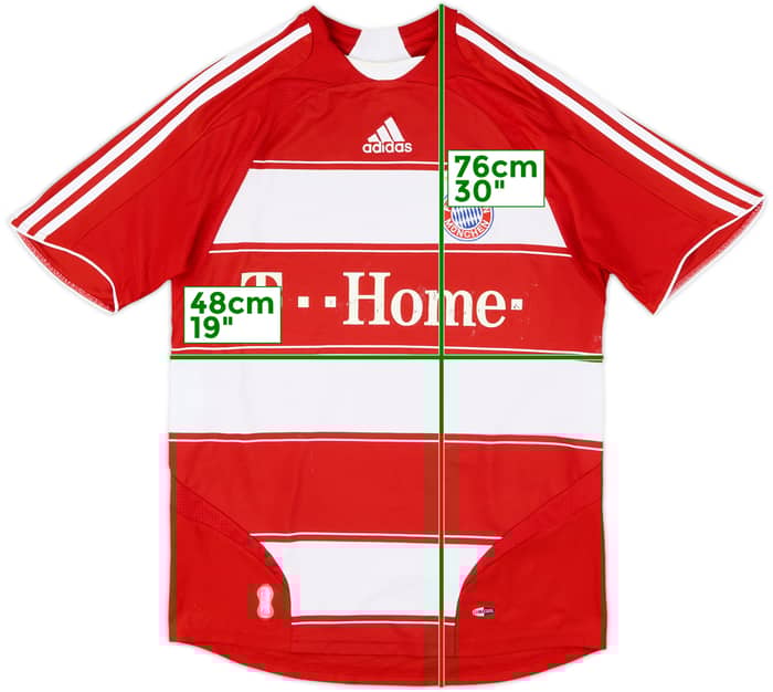 2007-08 Bayern Munich Home Shirt - 5/10 - (M)