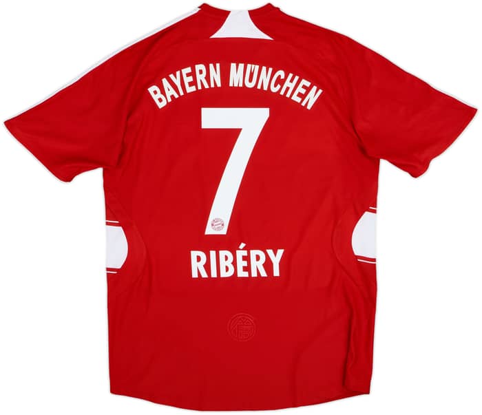 2007-08 Bayern Munich Home Shirt Ribery #7 - 5/10 - (M)