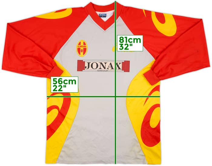 2001-02 Messina Asics Training L/S Shirt - 7/10 - (XL)