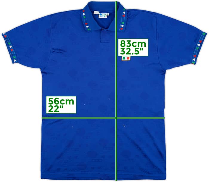 1994 Italy Home Shirt - 6/10 - (XL)