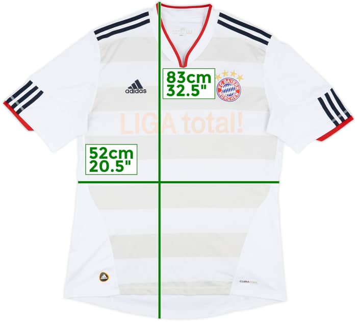 2010-11 Bayern Munich Away Shirt - 4/10 - (L)