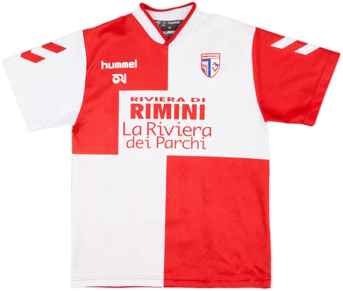 2005-06 Rimini Home Shirt - 8/10 - (XL.Boys)