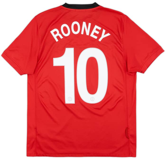2009-10 Manchester United Home Shirt Rooney #10 - 6/10 - (M)