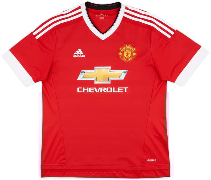 2015-16 Manchester United Home Shirt Rooney #10 - 8/10 - (L)