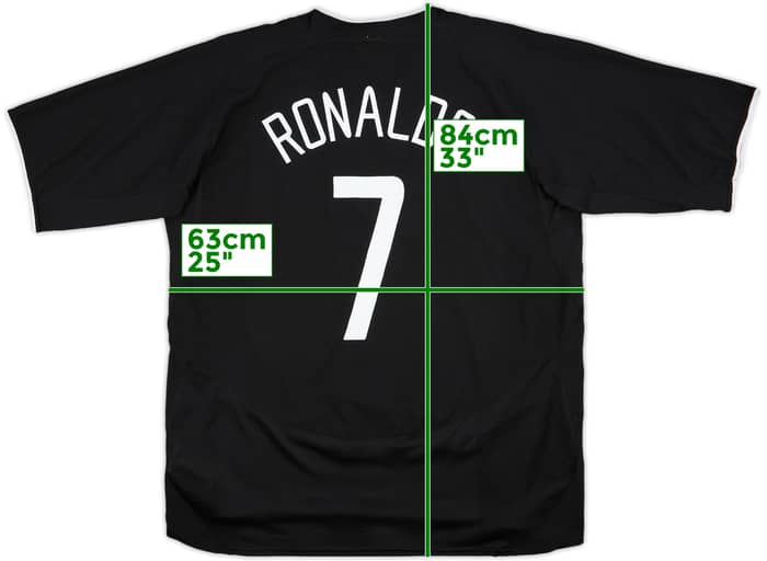 2003-05 Manchester United Away Shirt Ronaldo #7 - 8/10 - (XXL)