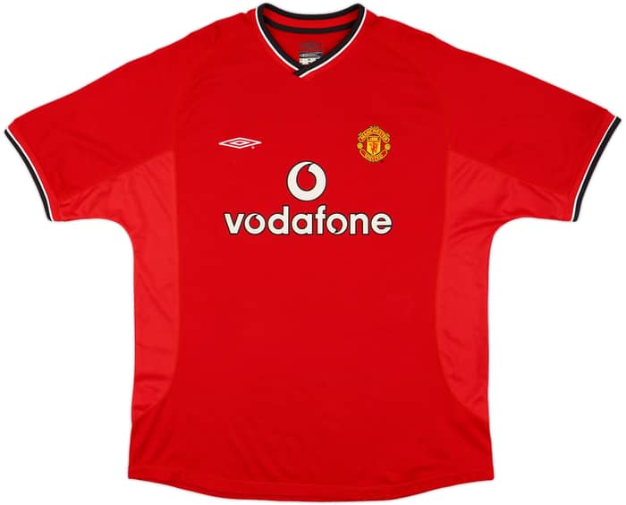 2000-02 Manchester United Home Shirt Keane #16 - 6/10 - (XL)