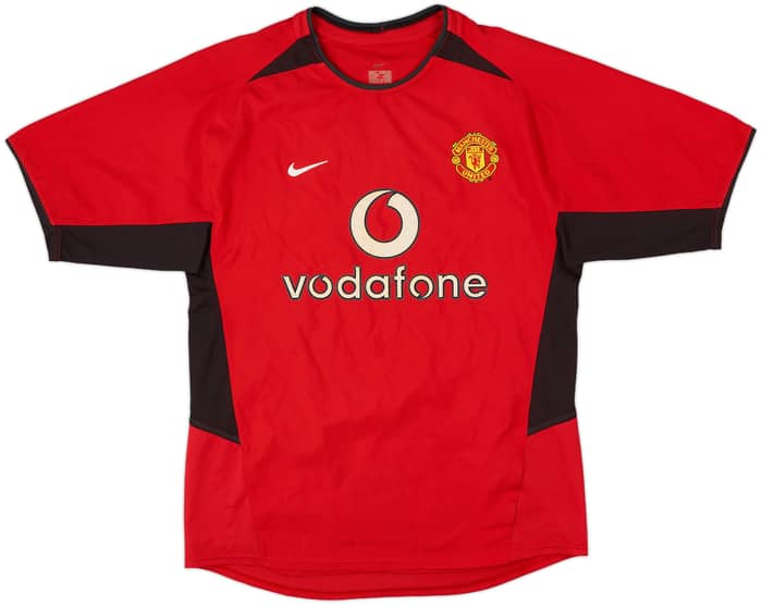 2002-04 Manchester United Home Shirt Ferdinand #6 - 8/10 - (S)