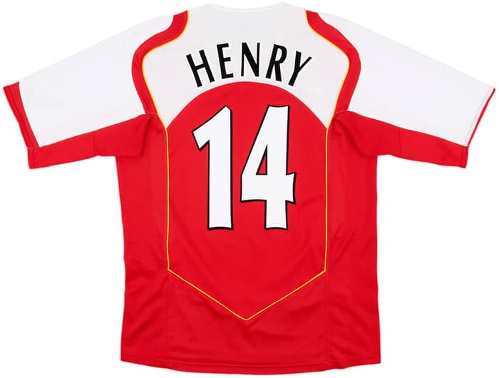 2004-05 Arsenal Home Shirt Henry #14 - 9/10 - (M)